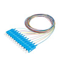 Kabel Pigtail Fiber Optik SC UPC G652D G657A1 SM 9/125 1m 0.9mm FTTH FTTX Patch Pigtail