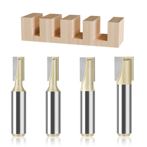 Alta calidad 6mm 12mm vástago YG6 carburo carpintería limpieza inferior enrutador brocas carpintería madera fresado herramientas - Product Image 2