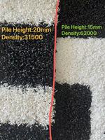 Revêtement de sol en gazon synthétique pour salle de sport intérieure, personnalisé, écologique, piste de luge, tapis en gazon synthétique souple, imperméable, pour sports en salle