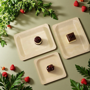 Phân hủy sinh học <span class=keywords><strong>areca</strong></span> Cọ gỗ tấm dùng một lần không độc hại và tủ lạnh an toàn cho bữa tiệc tất cả các dịp phổ biến cho các sự kiện - Product Image 3