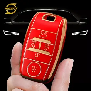Innofit KIC4 pemasok kunci mobil lengan TPU untuk Kia Realm 5 tombol pintar otomatis Llave Harga wajar