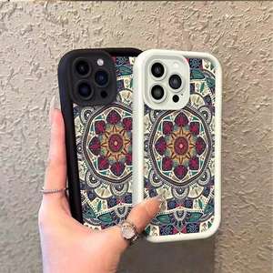 Étui de téléphone portable multi-couleurs en TPU, résistant aux chocs, imperméable, brillant, magnétique, 360 degrés, avec porte-cartes, protection d'écran - Product Image 1