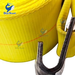 Sangle de fixation robuste pour camion et fourgonnette, 4 pouces x 27 pieds, sangle de fixation en polyester pour camion - Product Image 4