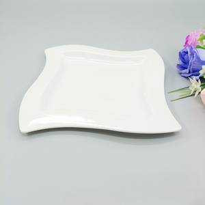 Assiette à dîner en <span class=keywords><strong>porcelaine</strong></span> de 8 pouces Stocks faibles MOQ Ventes Chargeur irrégulier prêt à l'emploi Livraison rapide Écologique Stocké Céramique - Product Image 6