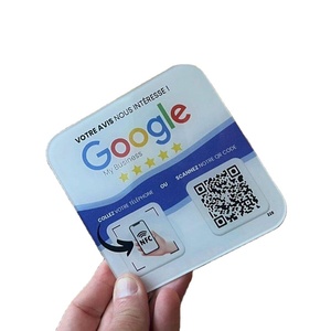 13.56MHz không thấm nước phương tiện truyền thông xã hội NFC Google xem xét biển báo - Product Image 2