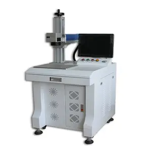 Desktop-Glasfaserlaser-Markierungsmaschine 20 W 50 W 100 W 300 W 500 W Kunststoff für Hartschmiedstoff für Metall