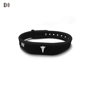 Pulsera Inteligente de Silicona Personalizada para Redes Sociales, 13.56Mhz, RFID NFC, con Llave Regrabable para Seguridad - Product Image 3