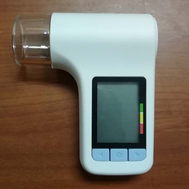 Sistema de espirómetro para pruebas de enfermedades pulmonares portátil PEF Fev1 / Fvc