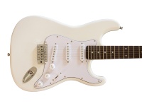 Guitare électrique Jepson Solid avec configuration de micros S-S-S, tremolo, touche en palissandre et corps en bois, style ST
