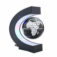 Vente chaude Creative cadeaux dispositif d'affichage boules de lévitation flottant led éclairage lampe veilleuse magnétique lévitation globe