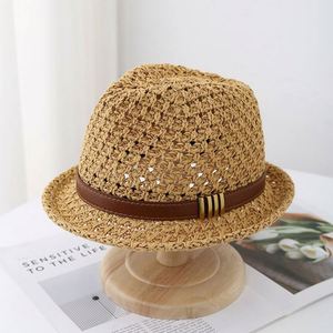 British Retro Small Top <b>Hat</b> <b>for</b> Women Summer Beach Sun <b>Hat</b> with Elegant Jazz Style Men's Casual Fedora <b>Hat</b> - Product Image 5