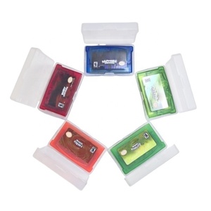Us Stock classico gioco di carte smeraldo zaffiro rubino foglia verde rosso fuoco per Pokemoned GBA Boy serie USA versione USA - Product Image 2