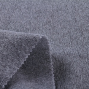 Super suave de punto <span class=keywords><strong>gris</strong></span> hilado <span class=keywords><strong>color</strong></span> mezcla de terry tela de lana para La Sudadera con capucha - Product Image 1