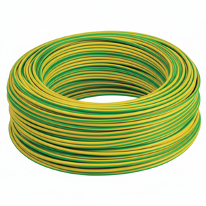 Cavo elettrico Unifilar sezione 2,5mmq verde giallo 100 metri - Product Image 1