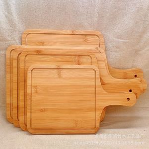 Bamboo Wooden Cutting Board Set Rectangle For Food Serving Party Steak Sushi Pizza Baking Tray - Product Image 3