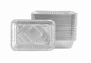 Plato de aluminio desechable de alta calidad <span class=keywords><strong>para</strong></span> comida, conveniente, <span class=keywords><strong>para</strong></span> Picnic - Product Image 4