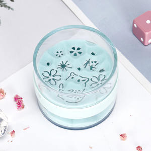 कस्टम ऐक्रेलिक सैंड ग्लोब पेपरवेट 3-इंच गोल फ्लिप ओवर, रेत पैटर्न देखने के लिए सकुरा और गिलहरी लोगो सैंड पेपर वजन - Product Image 2