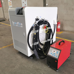 เครื่องมือเชื่อมเลเซอร์ไฟเบอร์มือถือ1500W พร้อมโยกเยกสองชั้นสำหรับป้ายและกรอบโลหะ - Product Image 3