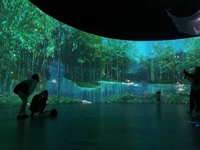 Système de Projection d'hologramme 3d, accessoire interactif pour projecteur de sol
