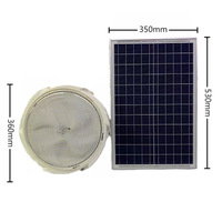 Plafonnier solaire d'intérieur avec télécommande, lampe solaire directe d'usine pour éclairage solaire d'intérieur, maison, 20 75 80 ABS