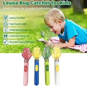 Atrapa Insectos para Niños con Lupa 6X, Visor de Insectos de ABS, Juguete de Exploración de la Naturaleza Portátil para Exteriores - Product Image 6