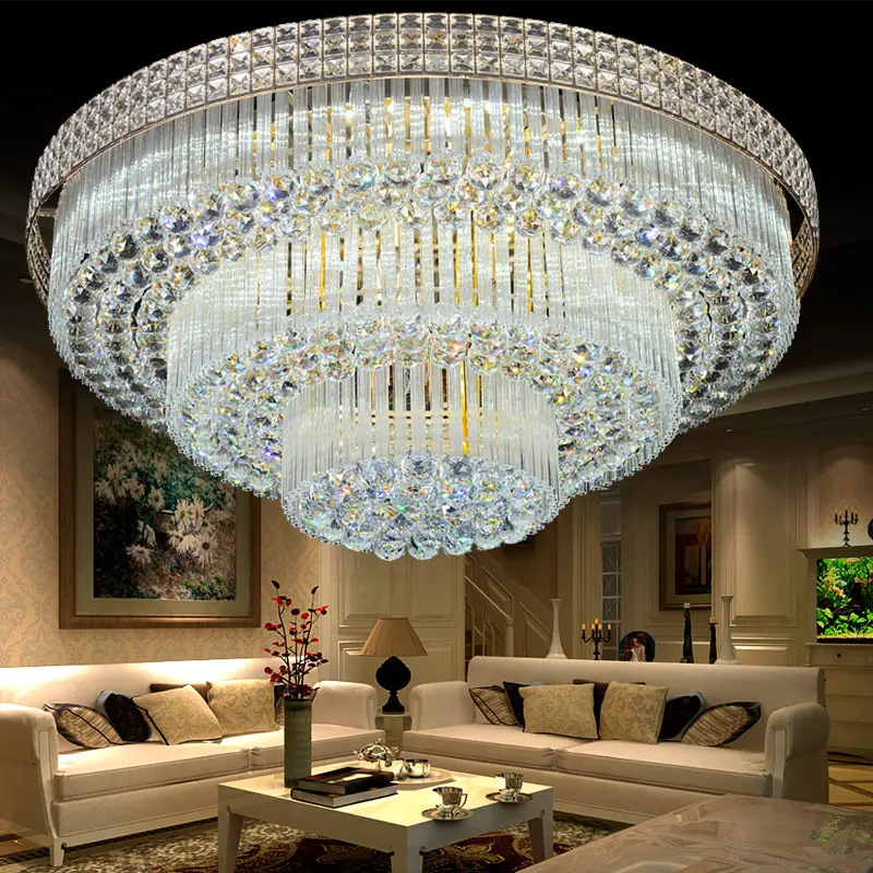 Bruiloften Indoor Decoratieve Huis Woonkamer Slaapkamer Luxe Hotel Techniek Villa Taart Kristal Plafondlamp