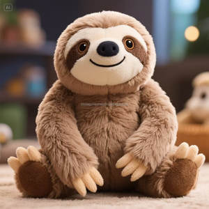 Crazy Animal City Series dibujos animados perezoso suave mono perezoso edredón PP algodón relleno niños peluche juguete para regalo - Product Image 6