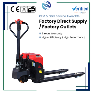 מלגזה חשמלית מלאה 3 טון קיבולת מנוע מגנט קבוע צילינדר משולב סוללה 20A80A טווח הרמה <span class=keywords><strong>8</strong></span>-20 ס\\\"מ - Product Image 1