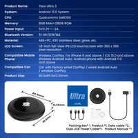 Oem Carlinkit Android 15 Ultra3 Tv Box Android Auto Wireless Carplay Dongle Car Ai Box 8 Ram 128 Rom Tbox Ultra 3 Ai Box Para Bmw