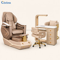 Meuble de travail moderne pour ongles, table de manucure professionnelle pour salon de beauté avec rangement à tiroirs