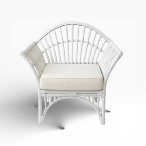 Fauteuil de salon en rotin tressé à la main de luxe, chaise de loisirs en osier artisanale, mobilier moderne intérieur/extérieur, fournisseur OEM - Product Image 1