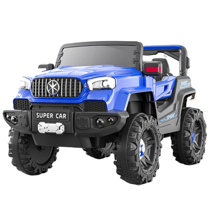 รถของเล่นไฟฟ้าควบคุมระยะไกลสี่ล้อขนาดใหญ่มากสำหรับเด็กชายเด็กหญิงอายุ2ถึง8ปีพลังขับขี่สำหรับการผจญภัยแบบออฟโรด - Product Image 3