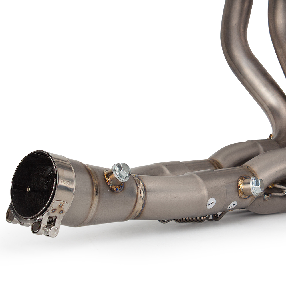 ちく丸 Kawasaki ZX6R Exhaust Slip-on Tube - Full Titanium Alloy
