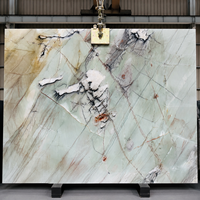 Dalle de quartzite Cristallo Tiffany de qualité supérieure pour plan de travail de cuisine, îlot, dessus de meuble-lavabo et pierre intérieure sur mesure