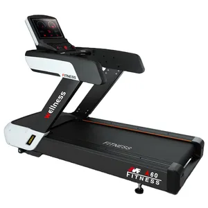 A60 Tampilan Kebugaran LED Treadmill Penggunaan Gym dengan Mesin Lari Kualitas Bagus