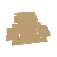 Boîtes d'expédition en carton ondulé recyclé personnalisées avec logo imprimé - Emballage pliable avec lamination brillante/mate, marque OEM recyclée