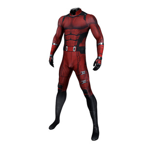 <span class=keywords><strong>Costume</strong></span> de cosplay d'Halloween pour adultes Daredevil Reborn S1 de haute qualité, imprimé, avec casque, pour fête costumée de super-héros - Product Image 2