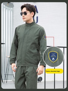 Traje de Trabajo Resistente al Fuego de Aramida con Impresión Personalizada, Uniforme de Seguridad Antiescaldaduras Resistente al Calor y al Hierro Fundido para Metalurgia y Fundición - Product Image 2