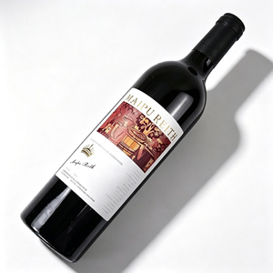 Etiquetas de Vino con Impresión UV y Relieve en Lámina Dorada Personalizadas OEM, Etiquetas de Papel Texturizado Troqueladas para Línea Automatizada de Envasado de Botellas de Vino - Product Image 2