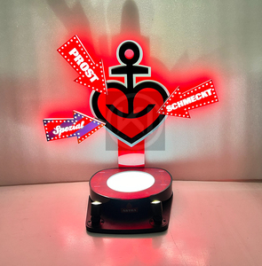 Supporto per vino in acrilico luminoso ricaricabile personalizzato portabottiglie di servizio VIP Presenter glorificatore Display Ace vanga <span class=keywords><strong>Astra</strong></span> - Product Image 3