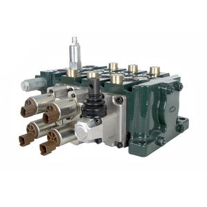 บริการธุรกิจ ระบบไฮดรอลิกส์แบบสัดส่วน 24vdc Electro 4 Solenoid Pv6 แบบโมดูลาร์ พร้อมรีโมท - Product Image 5