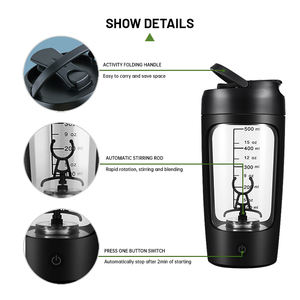बीपा मुक्त पीप पर्यावरण के अनुकूल क्वथनीय खेल जिम यूएसबी रिचार्जेबल कॉफी स्मूदी कप ब्लेंडर मिक्सर मिक्सर टंबलर - Product Image 2