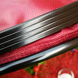 ตาข่ายจับปลาสีดำ ตาข่ายไนลอนแบบพกพา อุปกรณ์ตกปลาสำหรับชาวประมง - Product Image 1