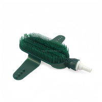 Brosse de toilettage pour chevaux avec raccord de tuyau pour le bain et le toilettage