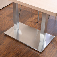 Ensemble de table et de chaises de salle à manger à prix avantageux, mobilier moderne, cadre en fer, pour restaurants, hôtels, écoles ou cantines
