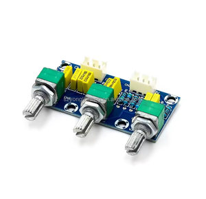 パッシブトーンボードアンププリアンプパワーモジュール低高音調整PCBボードストックXH-M802 - Product Image 1