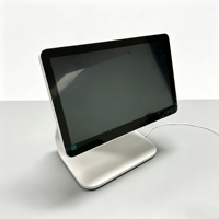 Terminal de point de vente (POS) pour restaurant, écran client 15,6'' Windows/Android, lecteur QR, imprimante 80 mm