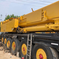 Grue de camion d'occasion LTM3000, jaune, capacité de 300 tonnes, marque allemande, deuxième main