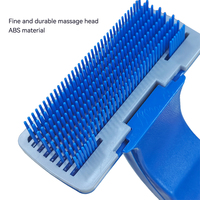 Brosses d'épilation en plastique ABS écologique pour chiens peigne de nettoyage de toilettage pour animaux de compagnie peigne de Massage à nœud ouvert fournitures pour animaux de compagnie