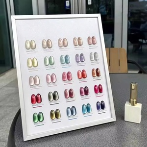 9D Cat Eye <b>Gel</b> Polish <b>Set</b> With Color Card Magnetic <b>Gel</b> <b>Nail</b> <b>Set</b> Luxury Soak Off UV LED <b>Nail</b> Vernis Semi Permanent 15ml - Product Image 1